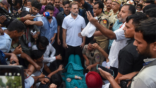 Delhi protest